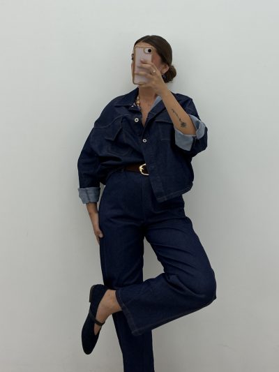 PANTALÓN DENIM BOMBACHO