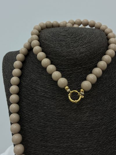 Alternative view of COLLAR BOLAS LARGO ARENA