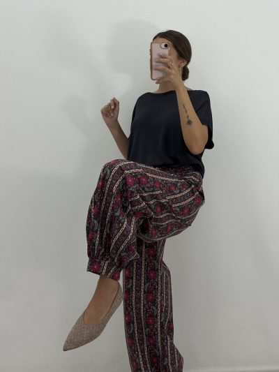 PANTALÓN BOMBACHO ESTAMPADO