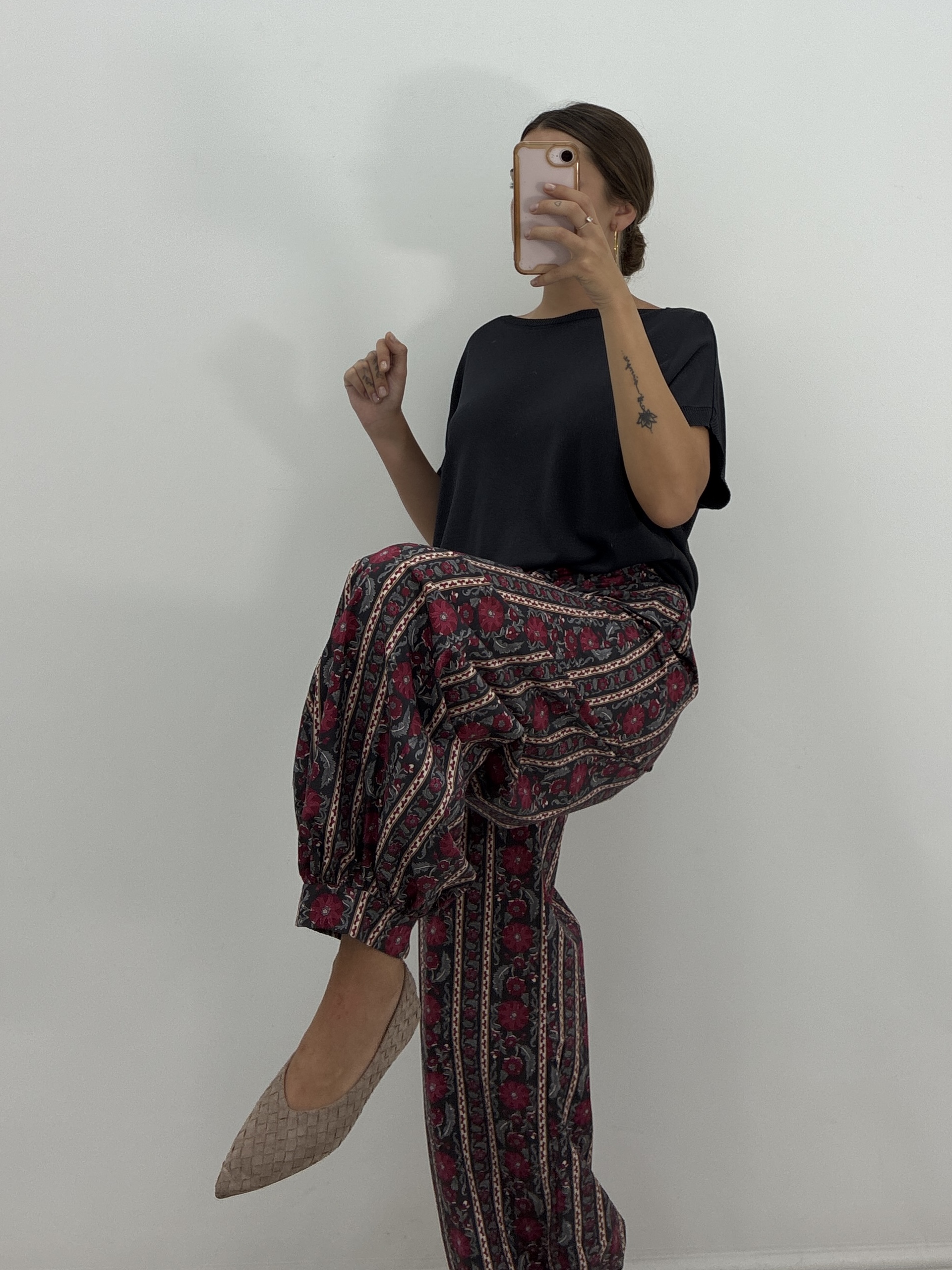 PANTALÓN BOMBACHO ESTAMPADO