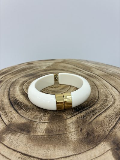 Alternative view of PULSERA RÍGIDA BEIGE