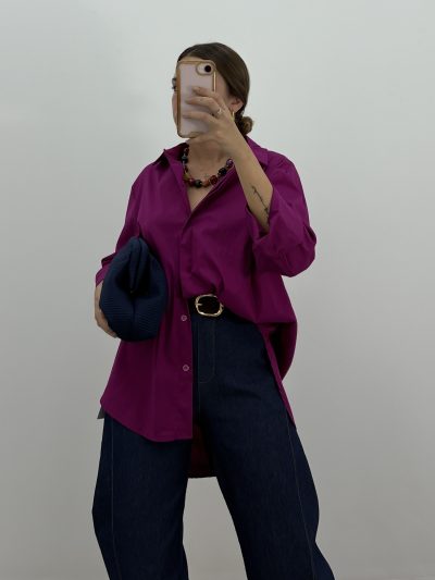 Alternative view of CAMISA GALA BUGANVILLA