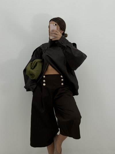 PANTALÓN CULOTTE MARRÓN