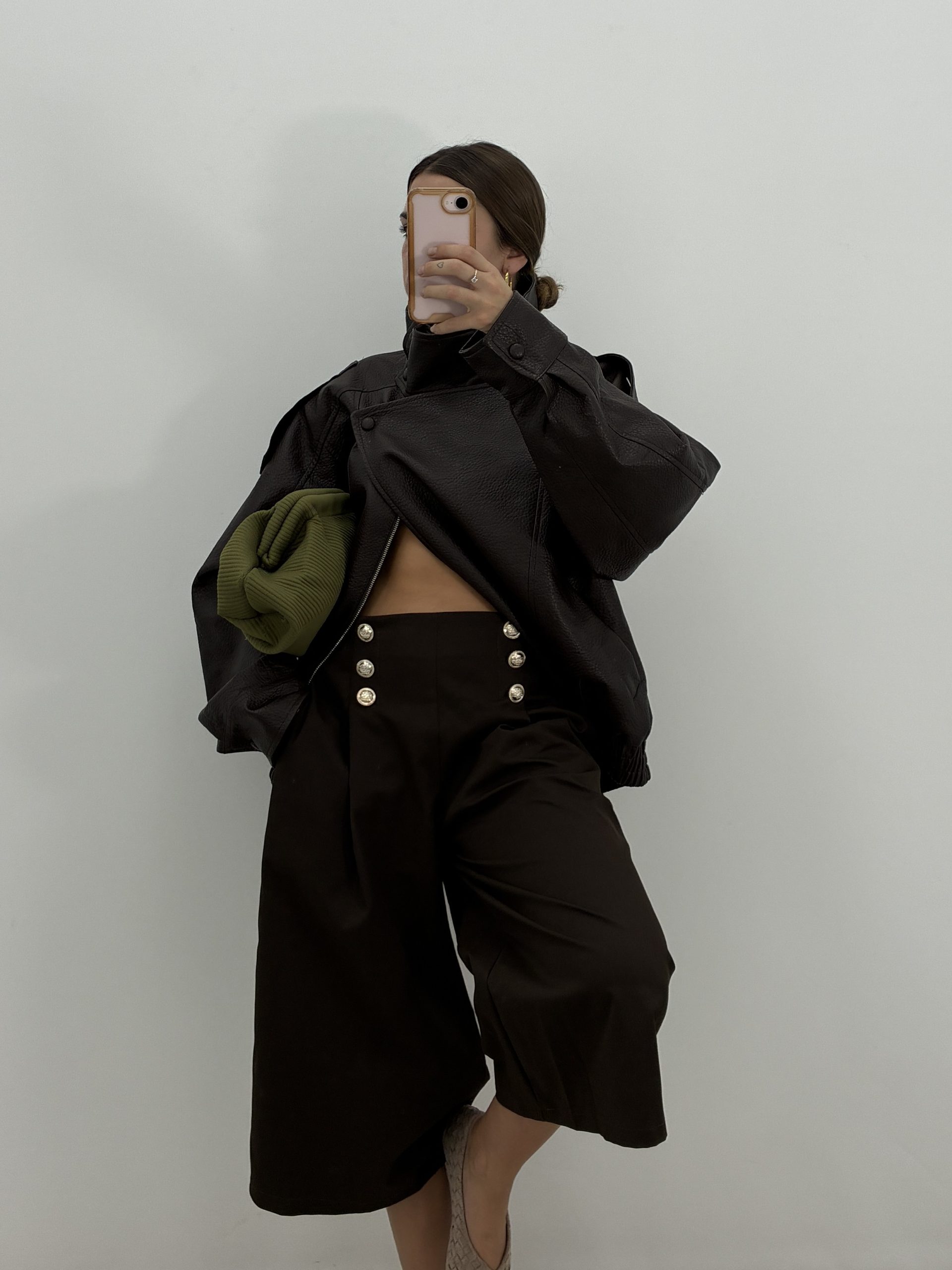 PANTALÓN CULOTTE MARRÓN