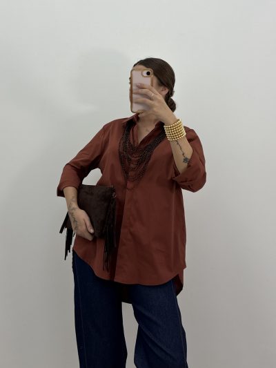 CAMISA GALA TEJA