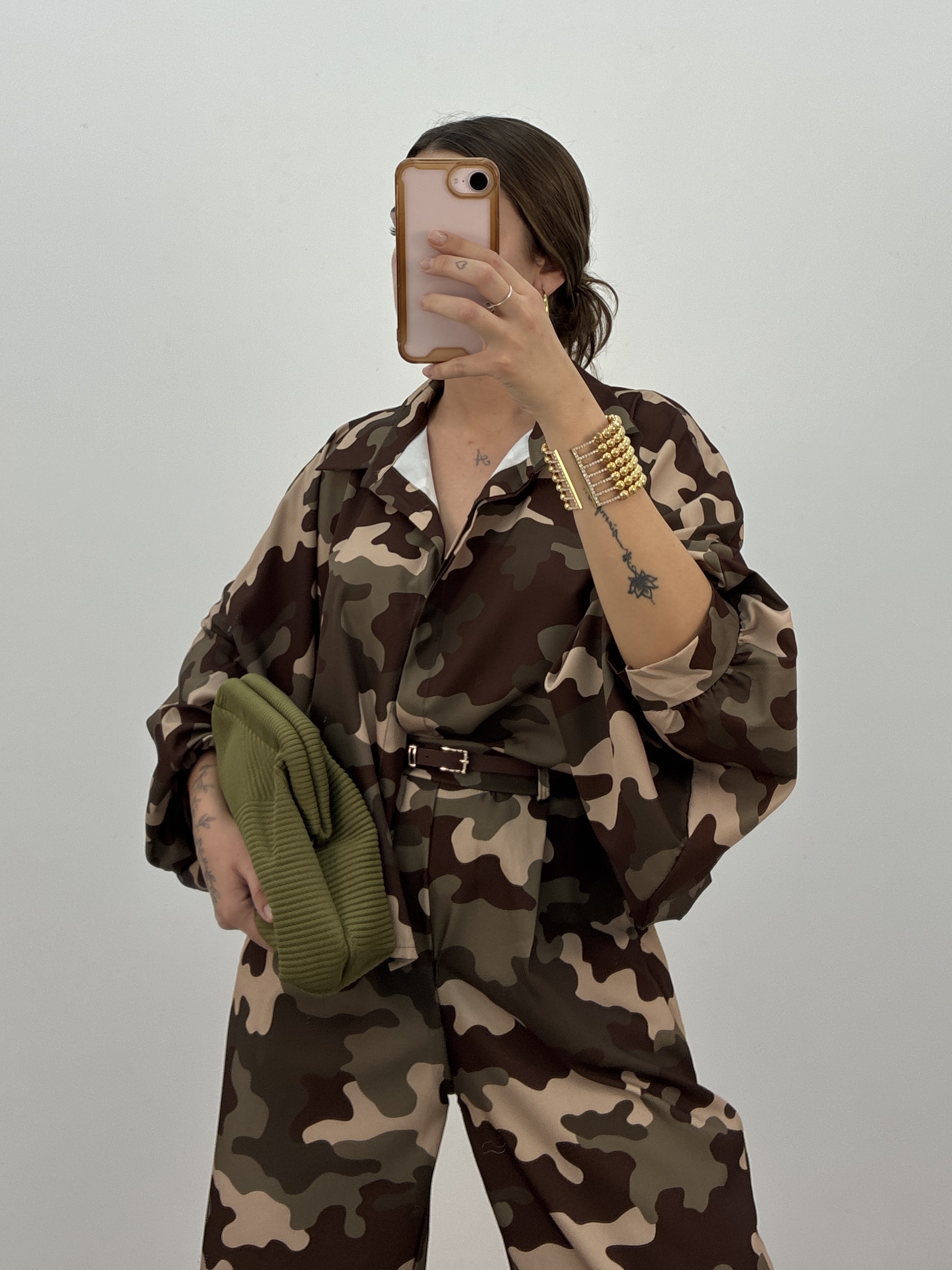 BLUSA CORTA CAMUFLAJE