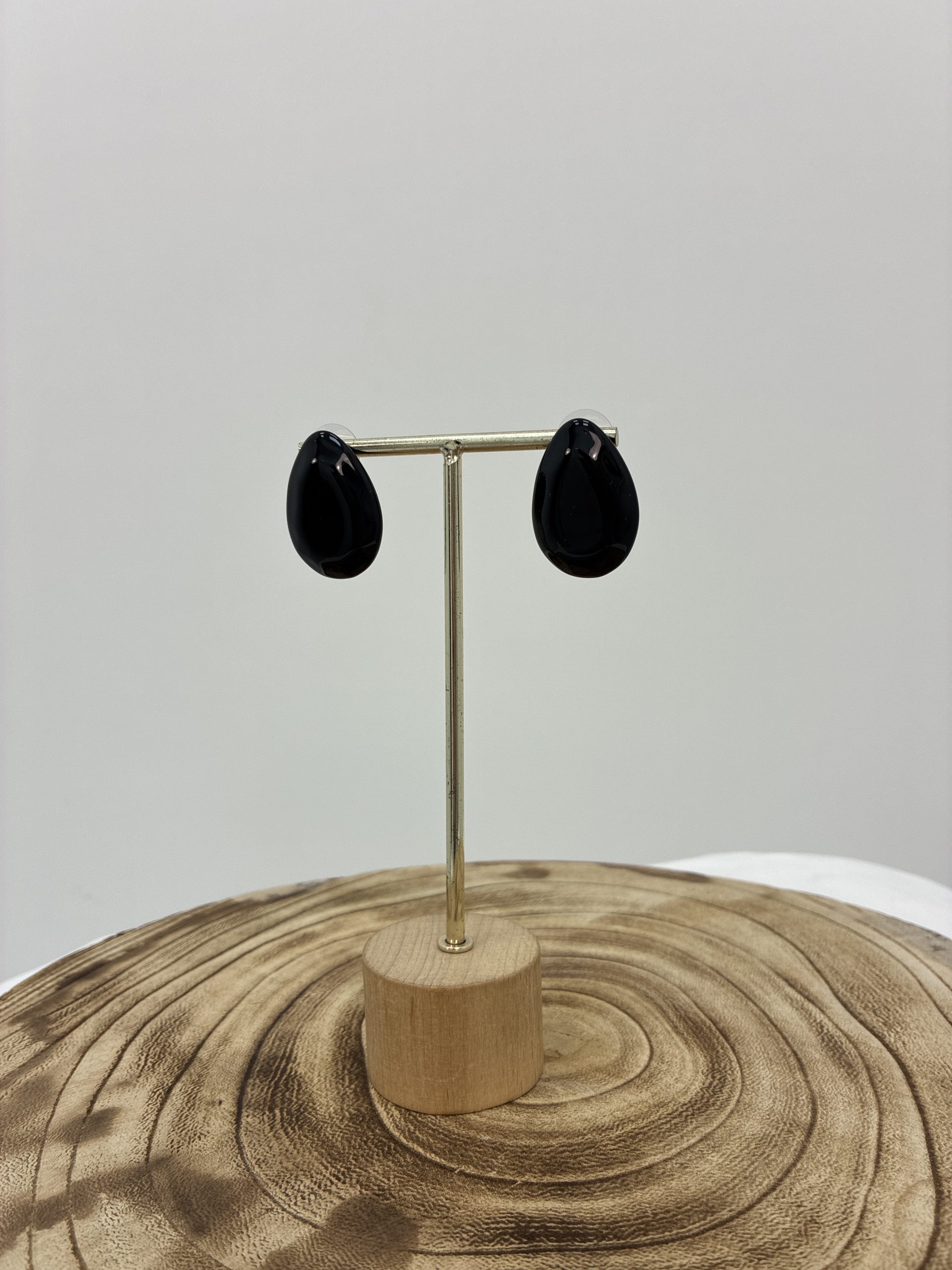 PENDIENTES GOTA NEGRO - Imagen 2