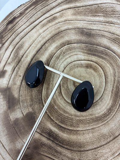 PENDIENTES GOTA NEGRO